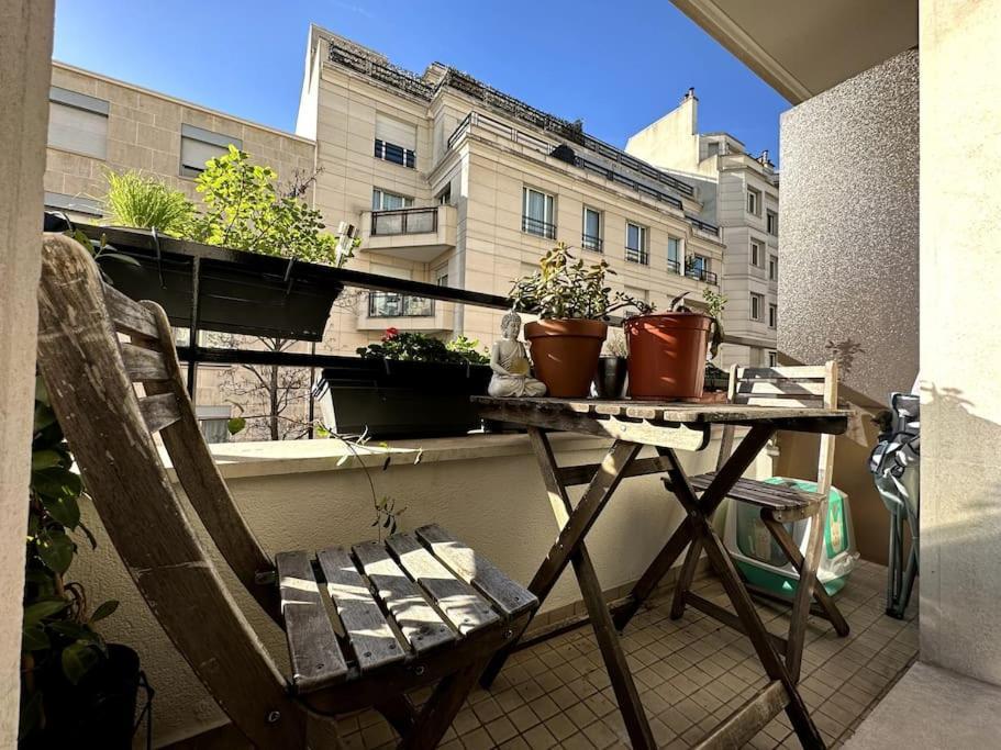 Appartement Lumineux Avec Balcon Levallois-Perret Zewnętrze zdjęcie